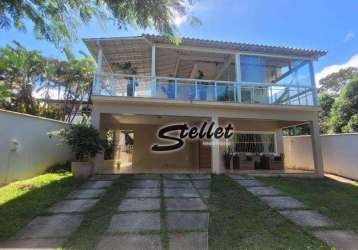 Casa com 3 dormitórios à venda, 215 m² por r$ 900.000,00 - serramar - rio das ostras/rj