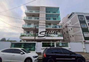 Apartamento com 2 dormitórios à venda, 65 m² por r$ 300.000,00 - atlântica - rio das ostras/rj