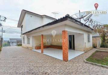 Casa com quintal, 3 dormitórios à venda, 188 m² por r$ 650.000 - xaxim - curitiba/pr