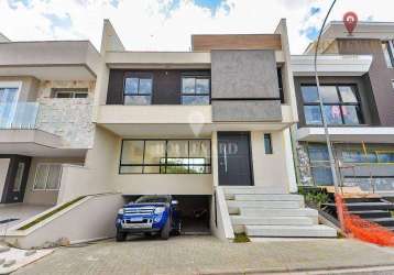 Casa nova no boulevard previllege, com 3 suítes à venda, 312 m² por r$ 2.400.000 - uberaba - curitiba/pr