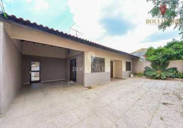 Casa  térrea com 3 dormitórios à venda, 115 m² por r$ 850.000 - uberaba - curitiba/pr