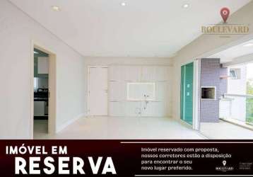 Apartamento semi-mobiliado no el camino  com 3 dormitórios à venda,  108,82m² por r$ 1.090.000 - ahú - curitiba/pr