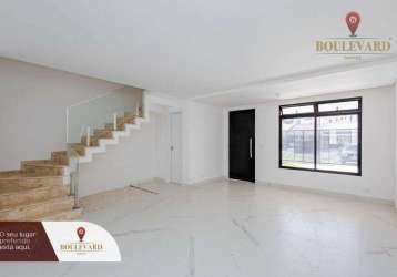 Sobrado à venda, 168 m² por r$ 1.350.000,00 - jardim das américas - curitiba/pr