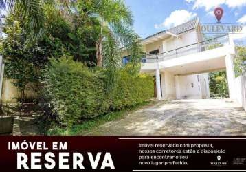 Casa com amplo quintal e 3 dormitórios à venda, 400 m² por r$ 890.000 - barreirinha - curitiba/pr