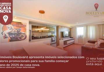 Apartamento mobiliado no  edifício 14 bis, com 2 dormitórios à venda, 55 m² por r$ 420.000 - centro - são josé dos pinhais/pr