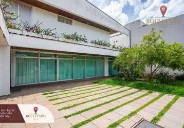 Casa comercial com 4 suítes à venda, 498 m² por r$ 4.990.000 - centro cívico - curitiba/pr