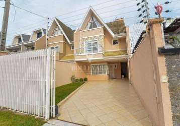 Sobrado à venda, 230 m² por r$ 980.000,00 - uberaba - curitiba/pr