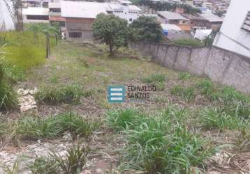 Terreno residencial à venda, nova era, juiz de fora - te0118.