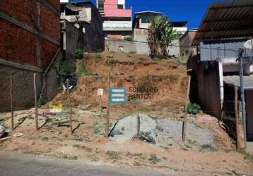 Terreno à venda, 300 m² por r$ 160.000,00 - nova era - juiz de fora/mg