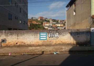 Terreno residencial à venda, nova era, juiz de fora - te0022.