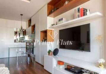 Flat disponível para venda no contemporâneo home e service, com 42m², 1 dormitório e 1 vaga