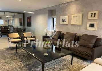 Flat disponível para venda no la residence itaim by manager, com 260m², 3 dormitório e 2 vagas de garagem