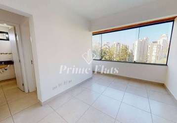 Flat disponível para venda no morumbi residence, com 34m², 1 dormitório e 1 vaga