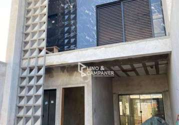 Sobrado com 3 dormitórios à venda, 143 m² por r$ 650.000,00 - gleba simon frazer - londrina/pr