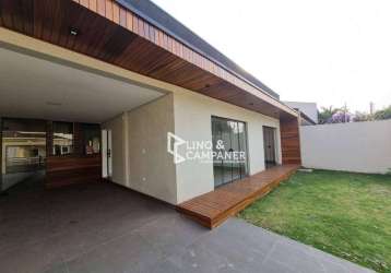 Casa com 3 dormitórios à venda, 210 m² por r$ 990.000,00 - boa vista - londrina/pr