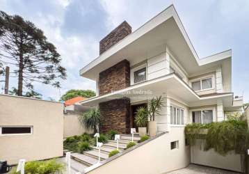 Casa com 4 dormitórios à venda, 480m², r$ 3.800.000 - jardim social - curitiba/pr