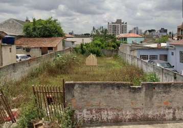 Terreno à venda no capão raso