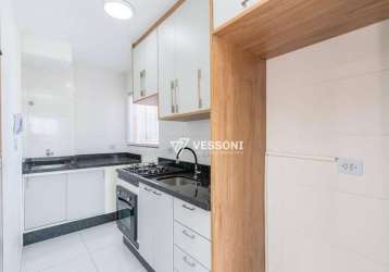 Apartamento com 2 dormitórios para alugar, 65 m² por r$ 1.700/mês - estação - araucária/pr