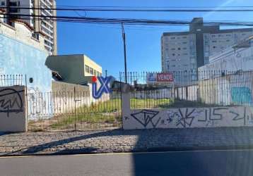 Terreno comercial à venda na avenida república argentina, 4762, novo mundo, curitiba por r$ 3.650.000