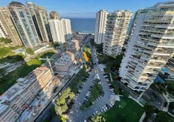 Cobertura com 5 quartos à venda na avenida lúcio costa, 3600, barra da tijuca, rio de janeiro por r$ 7.400.000