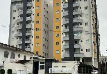 Apartamento no iririú com 2 quartos para venda, 53 m²