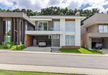 Casa em condomínio fechado com 4 quartos à venda na avenida cândido hartmann, 5148, santo inácio, curitiba, 287 m2 por r$ 3.490.000