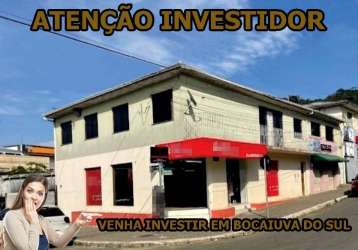 Imóvel comercial e residencial - 480m², bocaiuva do sul/pr