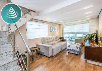 Cobertura à venda, 100 m² por r$ 990.000,00 - vila izabel - curitiba/pr