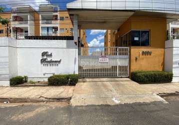 Apartamento para aluguel, condominio park boulevard no bairro campestre, teresina/pi