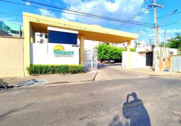 Apartamento para aluguel, condomínio girassol residence no bairro campestre, teresina/pi