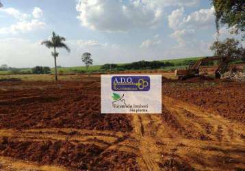 Terreno à venda - loteamento novo,  maravilhoso, planejado, bem localizado perto da dom pedro e outras vias de acesso