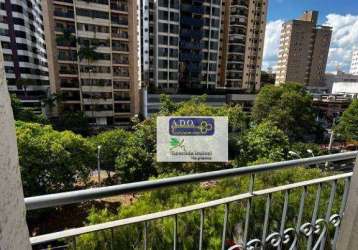 Apartamento com 3 dormitórios para alugar, 108 m² por r$ 3.255,00/mês - guarani - campinas/sp