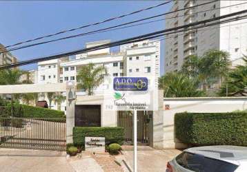 Cobertura com 3 dormitórios à venda, 145 m² por r$ 640.000 - manses santo antnio - campinas/sp