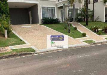 Casa com 4 dormitórios para alugar, 300 m² por r$ 14.000,00/mês - cond. residencial porto seguro village - valinhos/sp