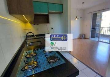 Apartamento com 2 dormitórios à venda, 51 m² por r$ 282.000,00 - parque santa bárbara - campinas/sp