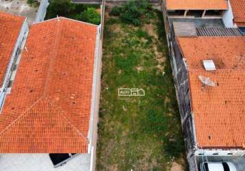 Terreno à venda, 300 m² por r$ 215.000,00 - parque universitário de viracopos - campinas/sp