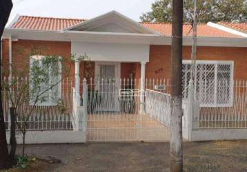 Casa com 3 dormitórios, 288 m² - venda por r$ 1.400.000 ou aluguel por r$ 5.910/mês - jardim chapadão - campinas/sp