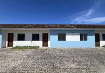 Casa em condomínio para venda em guaratuba, cohapar, 2 dormitórios, 1 banheiro, 1 vaga