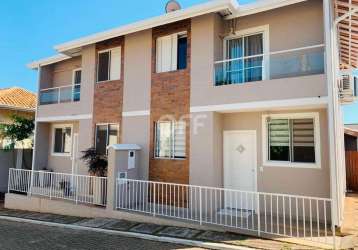 Casa em condomínio fechado com 3 quartos à venda na rua professor antônio nogueira braga, 76, parque rural fazenda santa cândida, campinas, 101 m2 por r$ 745.000