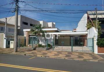 Casa comercial com 3 salas à venda na rua alberto cerqueira lima, 645, taquaral, campinas, 260 m2 por r$ 1.590.000