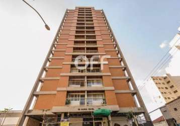 Apartamento com 1 quarto à venda na avenida aquidaban, 101, centro, campinas, 47 m2 por r$ 310.000