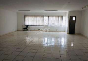 Sala comercial para alugar na rua alberto faria, 100, jardim brasil, campinas, 100 m2 por r$ 2.800