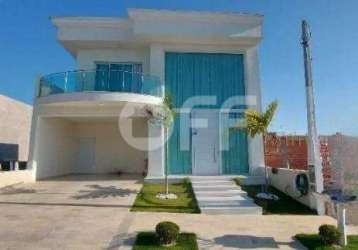 Casa em condomínio fechado com 3 quartos à venda na avenida jardim botânico, 01, parque olívio franceschini, hortolândia, 280 m2 por r$ 1.850.000