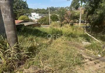 Terreno comercial à venda na waldemar josé strazzacappa, 62, jardim indianópolis, campinas por r$ 950.000