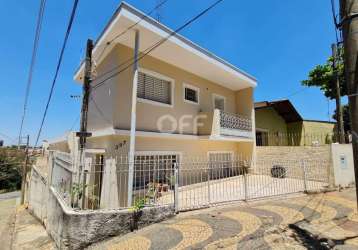 Casa com 4 quartos à venda na rua eugênio ferreira camargo, 397, vila itália, campinas, 300 m2 por r$ 600.000