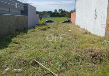 Terreno à venda no residencial cittá di salerno, campinas  por r$ 165.000