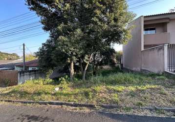 Terreno lote para venda em vila solene campo largo-pr