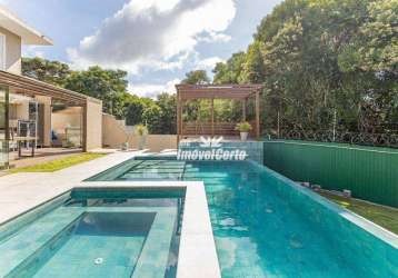 Casa à venda, 352 m² por r$ 2.990.000,00 - santa felicidade - curitiba/pr