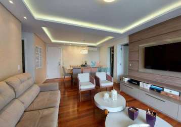 Apartamento com 3 dormitórios à venda, 126 m² por r$ 1.320.000,00 - portão - curitiba/pr