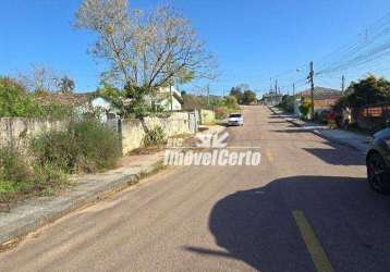 Terreno à venda, 360 m² por r$ 250.000,00 - estados - fazenda rio grande/pr